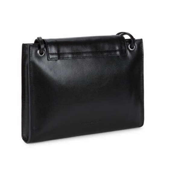 ✨HALSTON HERITAGE Soft Supple Black Leather - Picture 2 of 4